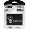 Kingston kc600 256 gb ssd (zwart, skc600 256g, sata 600)