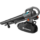 Gardena stofzuiger -blazer powerjet collect bladzuiger bladblazer (grijs zwart, accu en oplader niet inbegrepen) - afbeelding 1