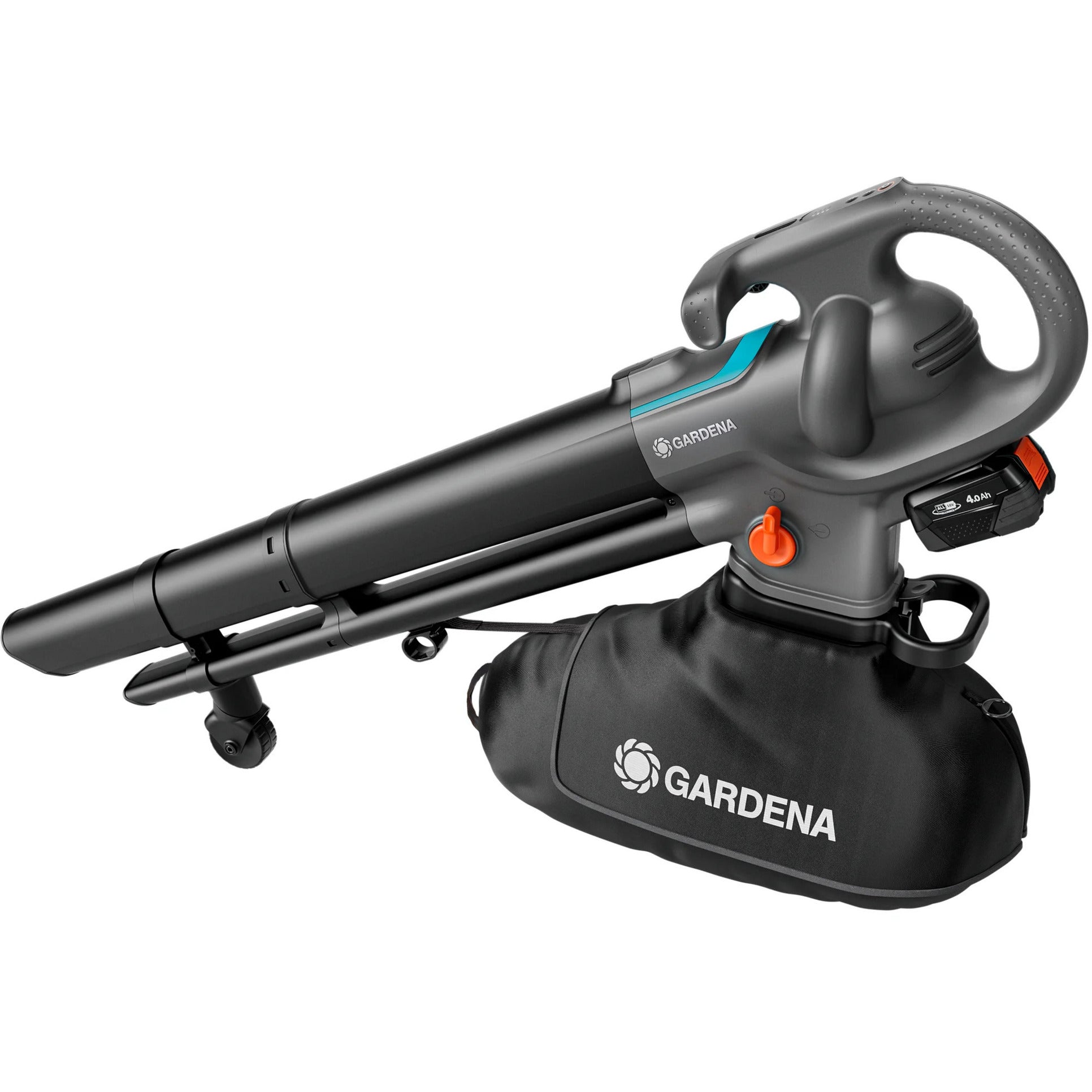 Gardena stofzuiger -blazer powerjet collect bladzuiger bladblazer (grijs zwart, accu en oplader niet inbegrepen)