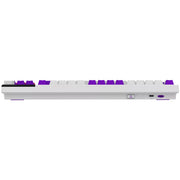 Lorgar kbp70tklw rgb mechanisch gaming toetsenbord (wit, us lay-out (qwerty), logar toxic purple, 80% (tkl), rgb, hot-swappable, pbt double-shot, bluetooth | 2.4ghz | usb) - afbeelding 6