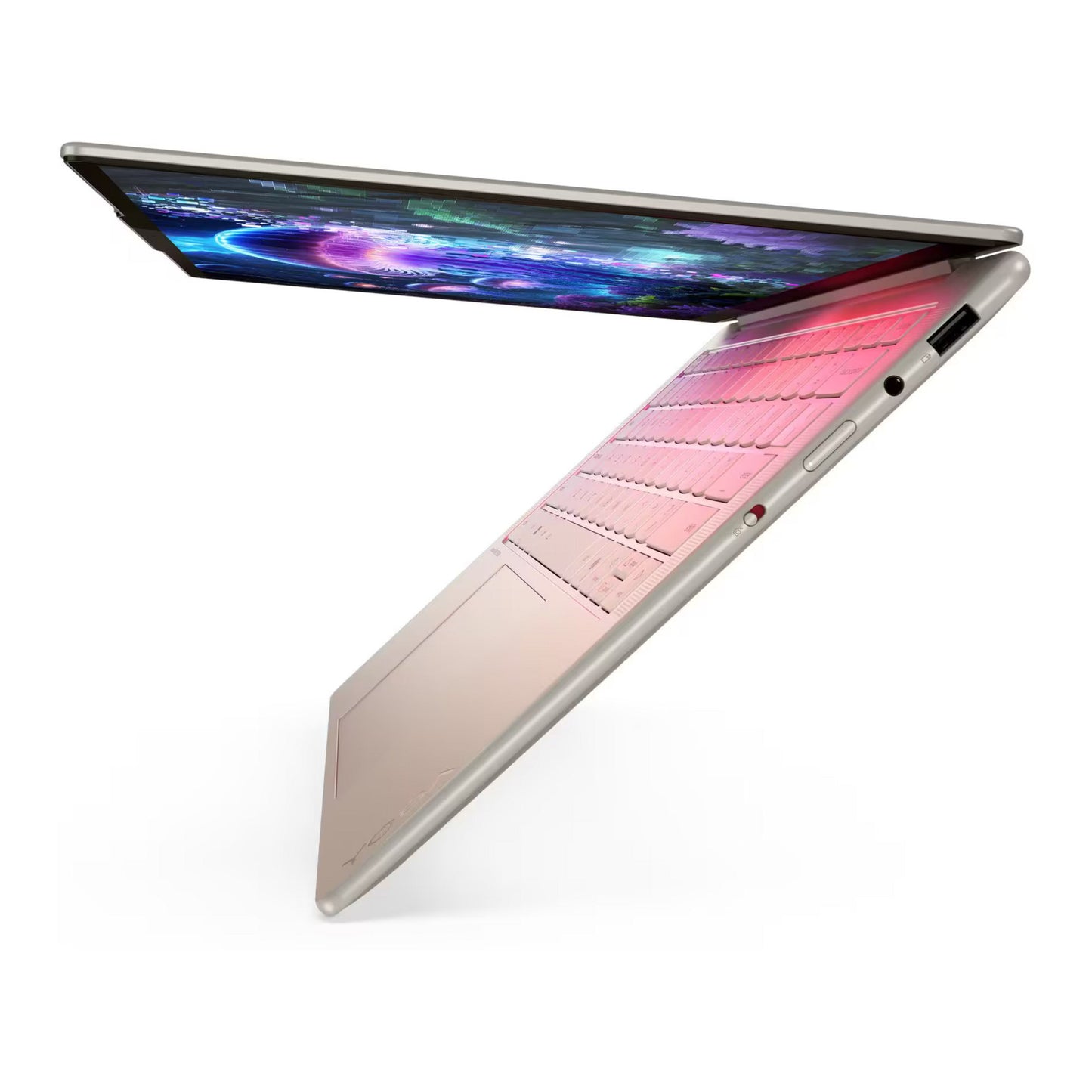Lenovo yoga slim 7 14ill10 (83jx00f7mh) aura edition 14 copilot+ laptop (hoogglans wit | core ultra 5 226v | intel arc graphics 130v | 16 gb | 512 gb ssd)