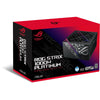 Asus rog strix platinum modulaire 1000 watt voeding (zwart, 1x 12v-2x6, 4x pcie)