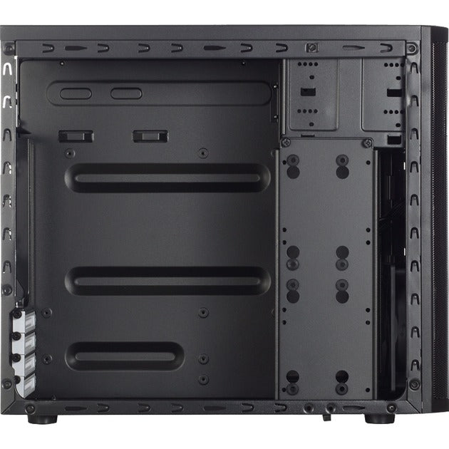 Fractal design core 1100 mini tower behuizing (zwart | 2x usb-a)
