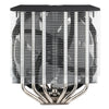 Silverstone sst-hyd140-argb cpu-koeler (4-pins pwm fan-connector, 4-1 pin argb (5v led))