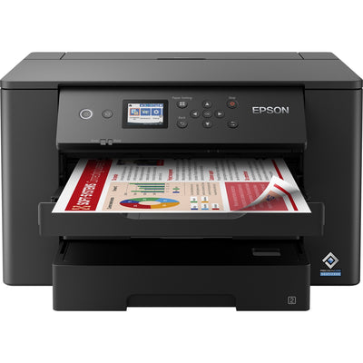 Epson workforce wf-7310dtw inkjetprinter (zwart, lan, wi-fi)