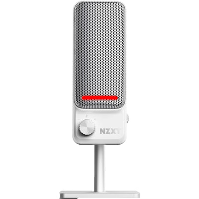 Nzxt capsule elite microfoon (wit, rgb, usb-c)