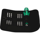 Wera kraftform kompakt 40 bitset (zwart groen, 7-delig) - afbeelding 1
