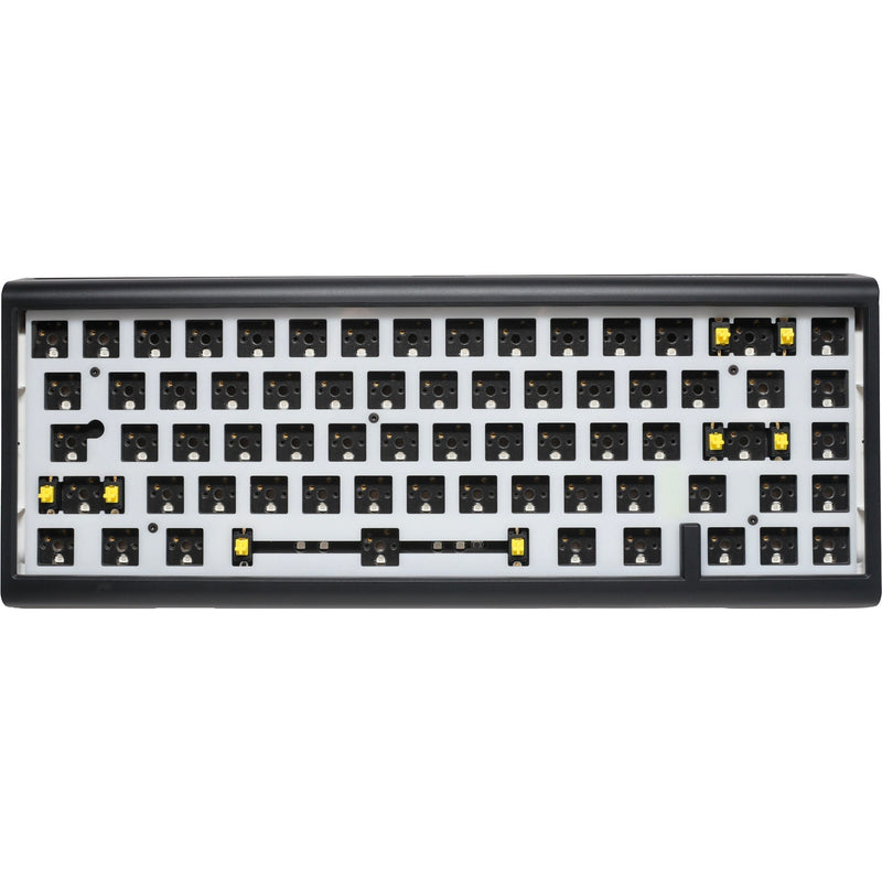 Ducky projectd tinker 65 met qmk via rgb mechanisch toetsenbord (zwart, us lay-out (qwerty), 65%, barebone. rgb leds, hot-swappable, gasket mount)