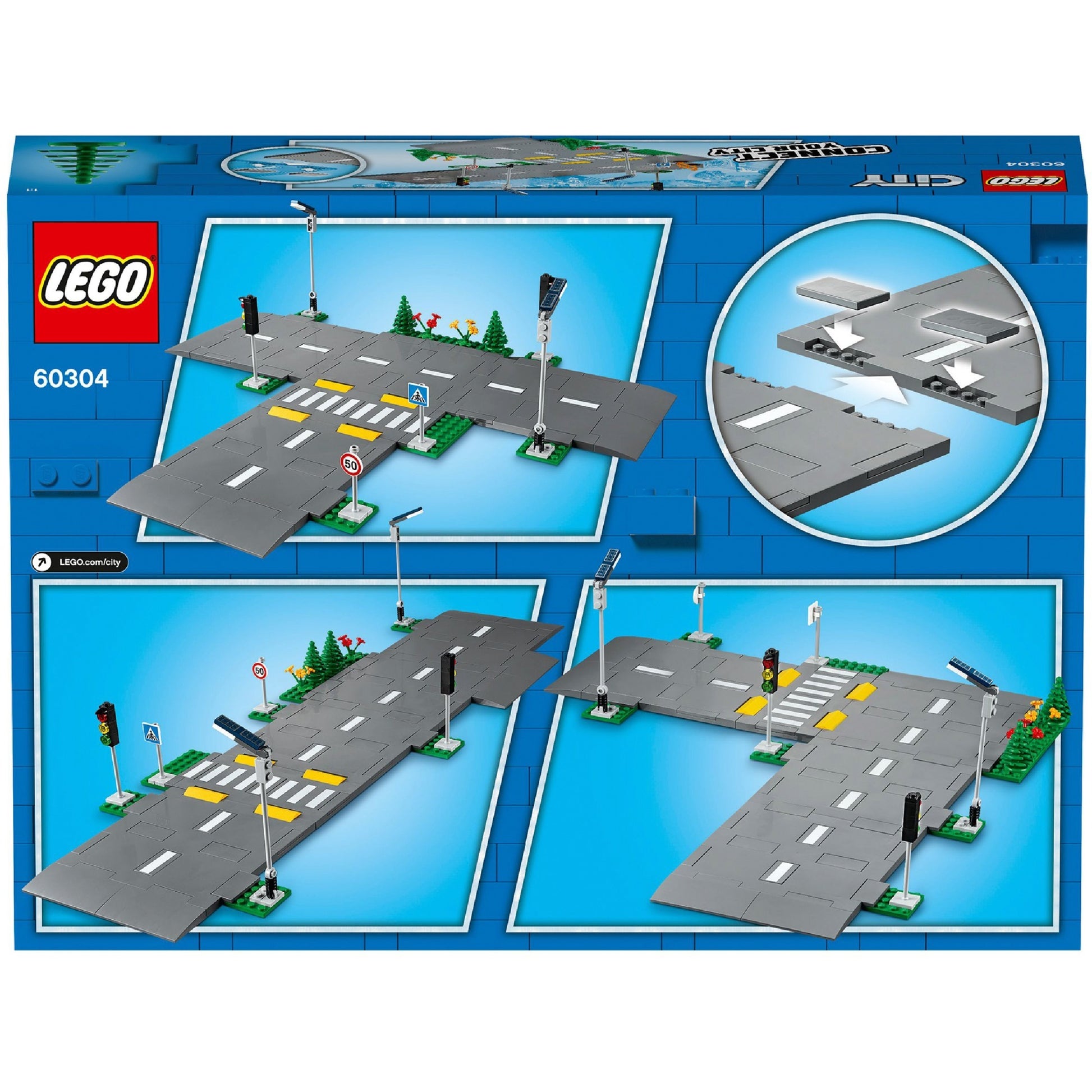 Lego city wegplaten 60304