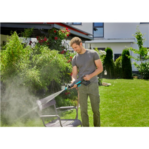 Gardena aquaclean 24 18v p4a - accu hogedrukreiniger - 24 bar - incl. accu en lader