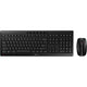 Cherry stream desktop draadloze desktopset (zwart, eu lay-out (qwerty), sx-schaartechnologie, 100%, 1000 - 2400 dpi)