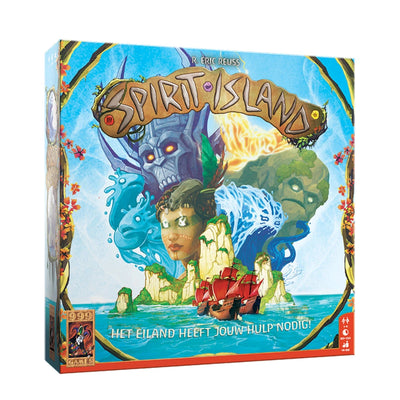 999games 999 games spirit island bordspel (nederlands, 1 - 4 spelers, 90 minuten, vanaf 14 jaar)