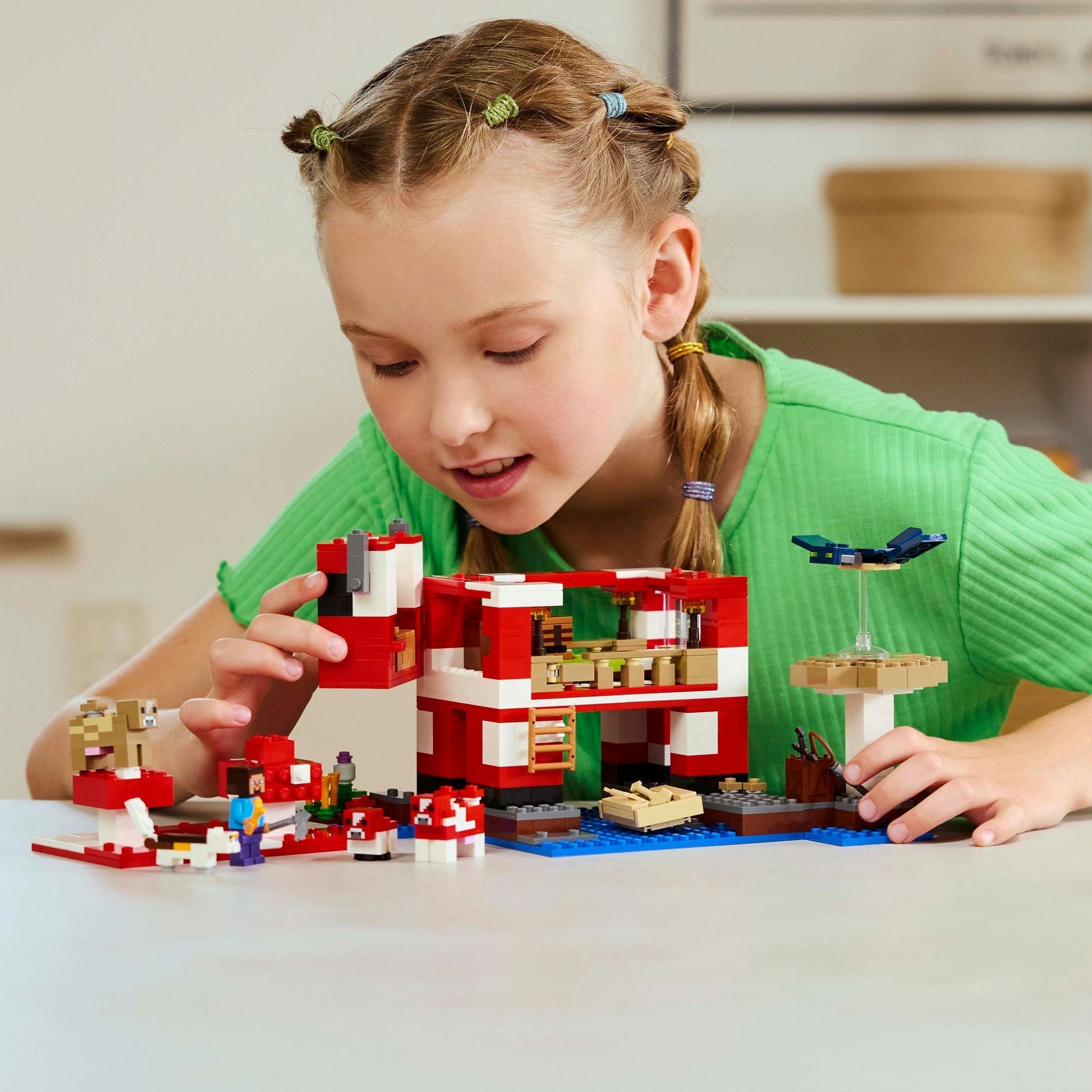 Lego minecraft het mooshroom huis - 21270