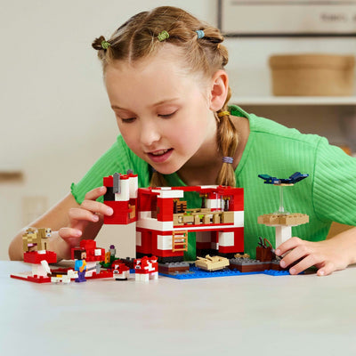 Lego minecraft 21270 het mooshroom huis