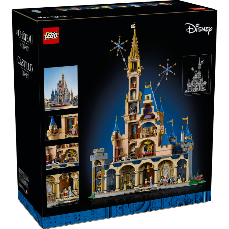 Lego disney - disney kasteel constructiespeelgoed (43222)