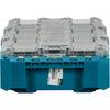 Makita maktrak organizer medium p-91045 gereedschapsbox (blauw zwart)