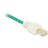 Delock rj45 plug cat.5e utp toolfree stekker (wit, 2 stuks) - afbeelding 1