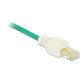 Delock rj45 plug cat.5e utp toolfree stekker (wit, 2 stuks)