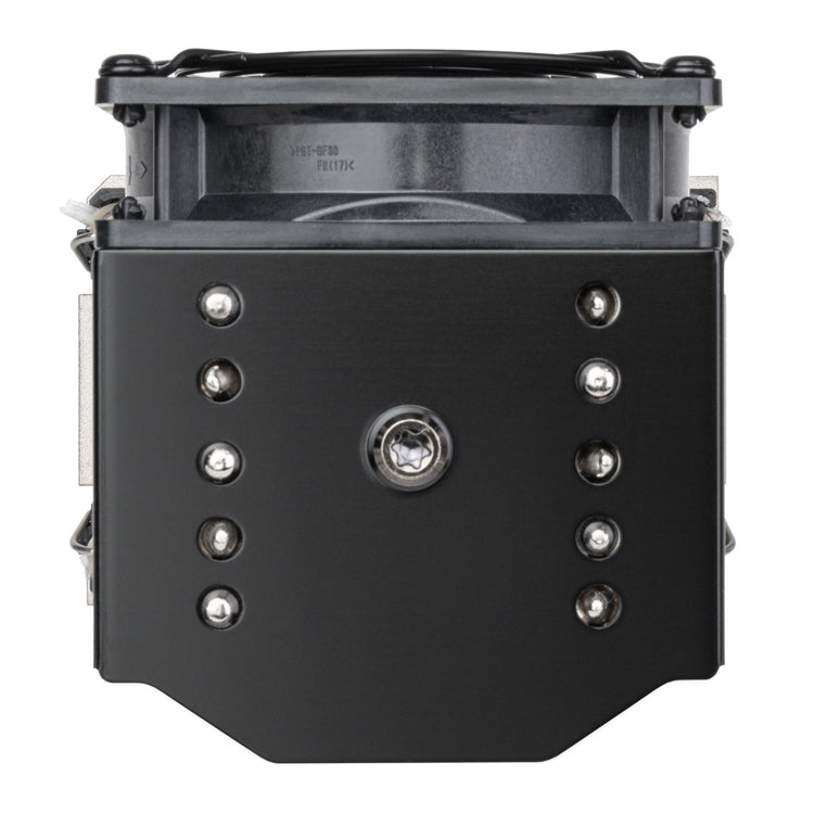 Silverstone sst-xe04-4677vb cpu-koeler (zwart, 4-pins pwm fan-connector)