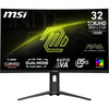 Msi mag 321cupdf 31.5 4k uhd curved gaming monitor (zwart, 2x hdmi, displayport, usb-c, 160 hz 320 hz)
