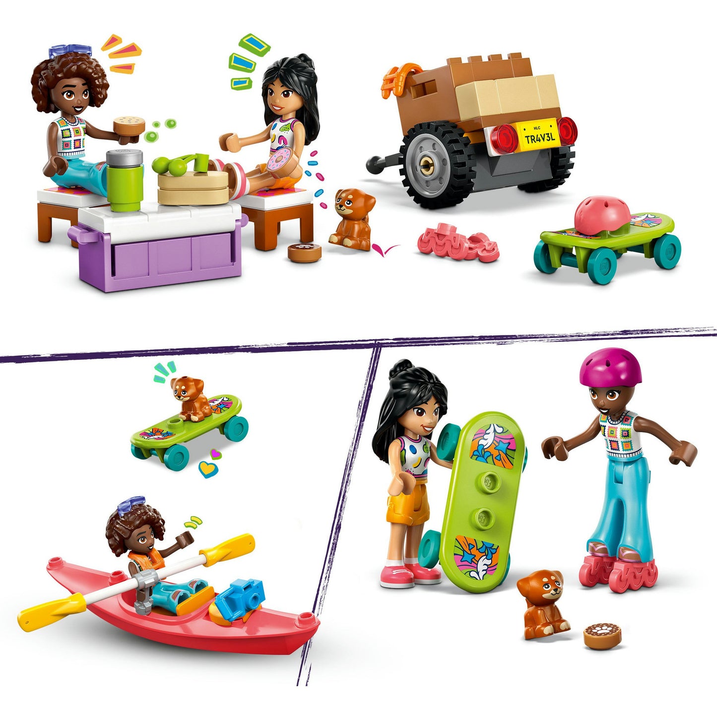 Lego ® friends samen op roadtrip bouwset - 42659