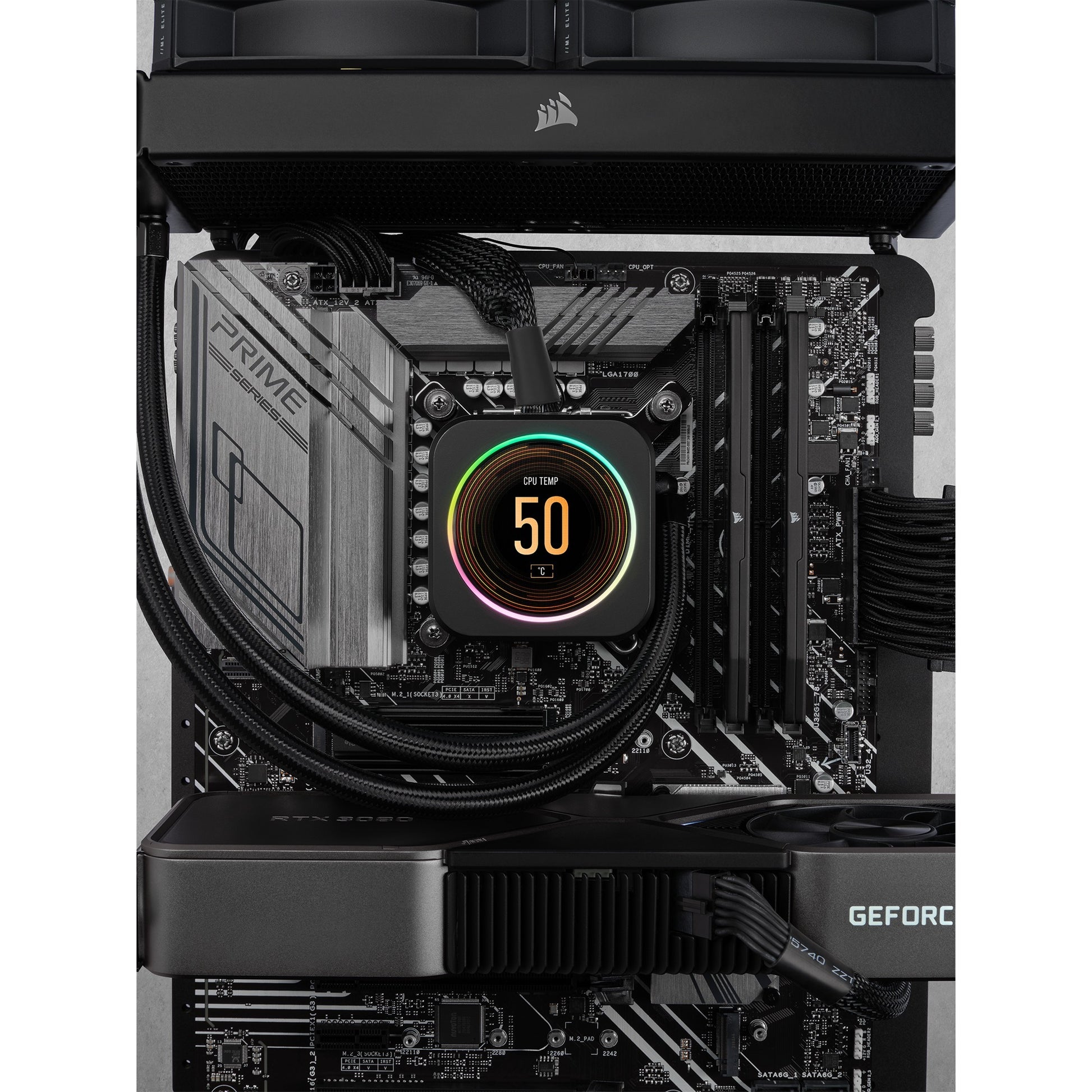 Corsair vengeance 32 gb ddr5-6000 (2x 16 gb) werkgeheugen (zwart, cmk32gx5m2b6000c36, xmp 3.0)