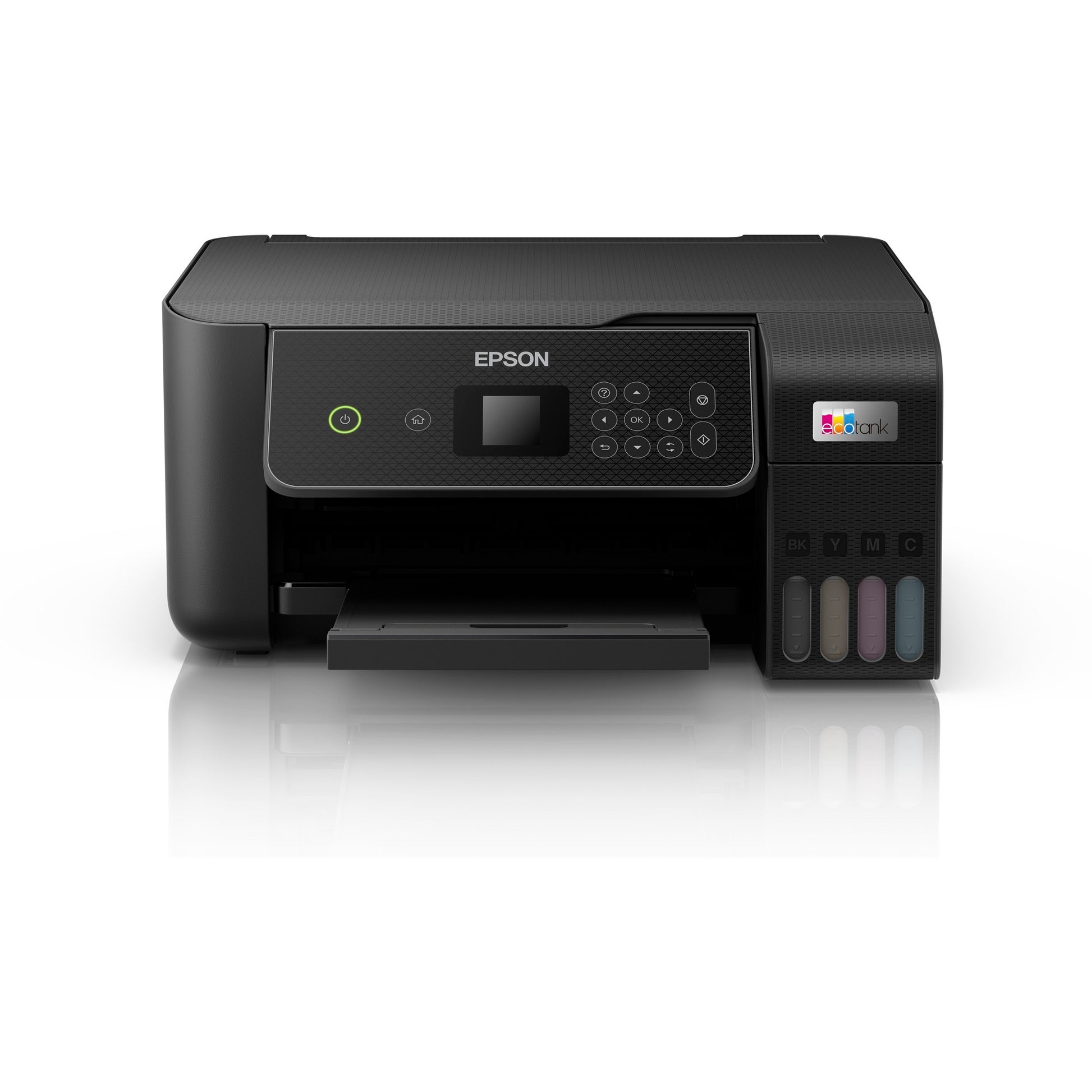 Epson ecotank et-2870 a4 multifunctionele wi-fi-printer met inkttank all-in-one inkjetprinter (zwart, scannen, kopiëren, inclusief tot 3 jaar inkt)