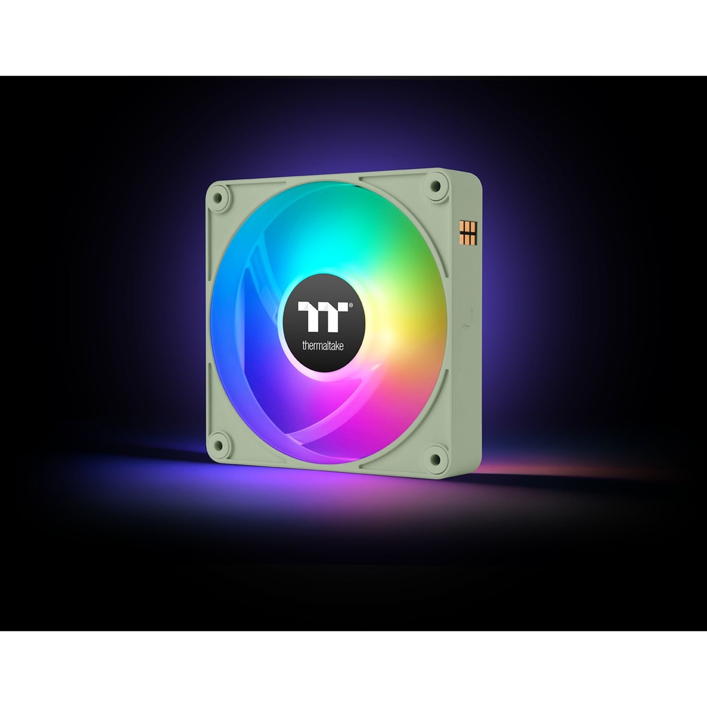 Thermaltake ct120 ex reverse argb sync pc cooling fan matcha green (3-fan pack) case fans (lichtgroen, 3 stuks, 120 x 120 x 25 mm, pwm)