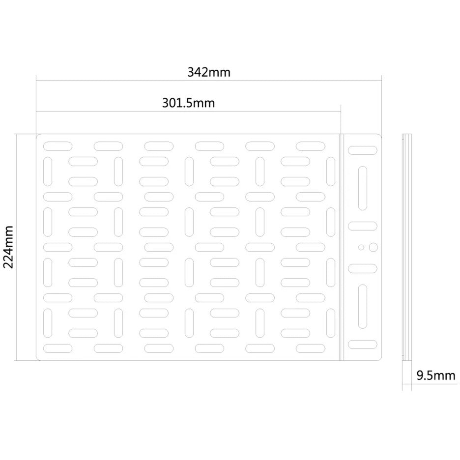 Neomounts ns-mpm100 mediaspeler houder bevestiging (zwart)
