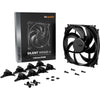 Be quiet! silent wings 4 pwm case fan (zwart, 140 x 140 x 25 mm)