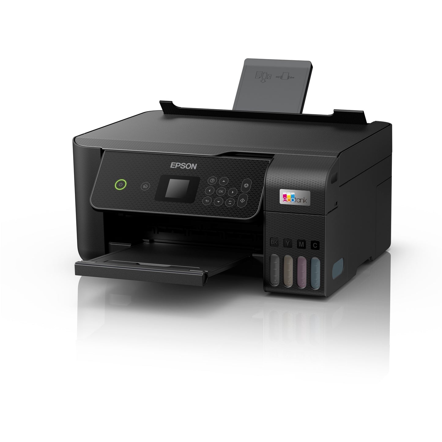 Epson ecotank et-2871 a4 multifunctionele wi-fi-printer met inkttank all-in-one inkjetprinter (zwart, scannen, kopiëren, wi-fi, inclusief tot 3 jaar inkt)