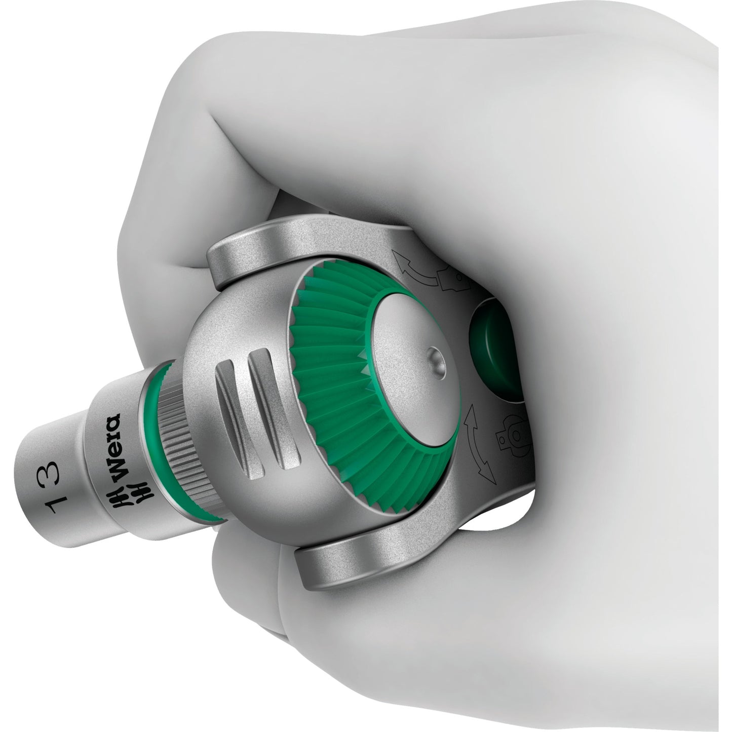 Wera zyklop speed-knarrens.8100 sb2 3 8 gereedschapsset (42-delig)