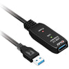 Club 3d usb 3.2 gen1 active repeater verlengkabel (zwart, 5 meter)
