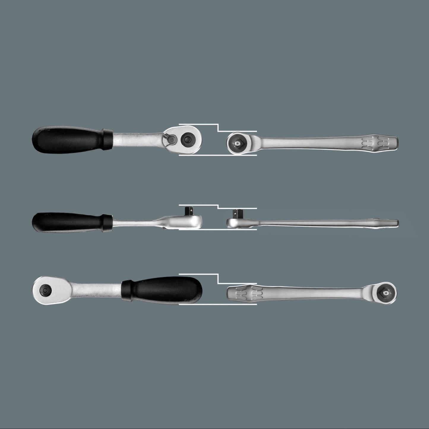 Wera 8100 sa 10 zyklop ratelset 1 4
