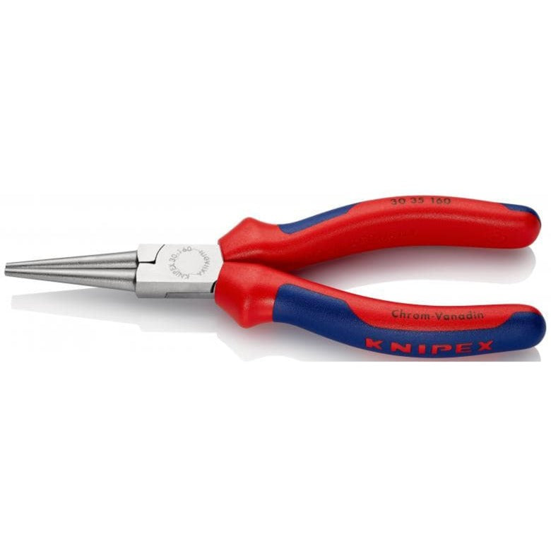 Knipex langbektang 30 35 160 (rood blauw, 160mm)