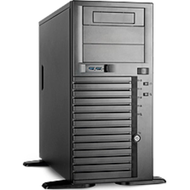 Chenbro sr20969+ u3 midi tower behuizing (zwart)