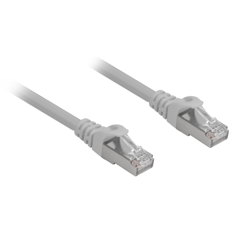 Sharkoon patchkabel sftp, rj-45 met cat.6a (grijs, 5 meter, halogeenvrij)