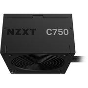 Nzxt c750 bronze modulaire 750 watt voeding (zwart, 1x 12v-2x6, 4x pcie) - afbeelding 4