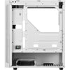 Sharkoon rgb slider midi tower behuizing (wit | 3x usb-a | rgb | tempered glass)