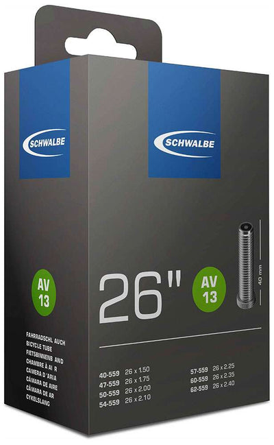 Schwalbe Binnenband 26 x 1.50 2.40 inch (40 62-559) AV 40 mm