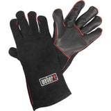 Weber leren barbecuehandschoenen (zwart) - afbeelding 2