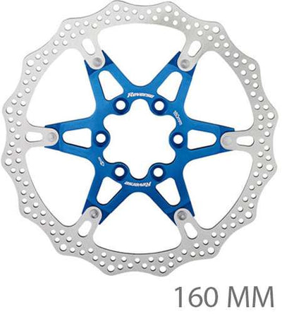 Reverse components aluminium steel rotor