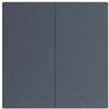 Aqara smart wall switch h1 dubbele schakelaar (antraciet, zigbee 3.0, neutraaldraad vereist)