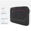 Act connectivity suburb laptop sleeve 15,6 (zwart)