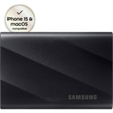 Samsung portable t9 2 tb externe ssd (zwart, mu-pg2t0b eu, usb-c 3.2 (20 gbit s)) - afbeelding 1