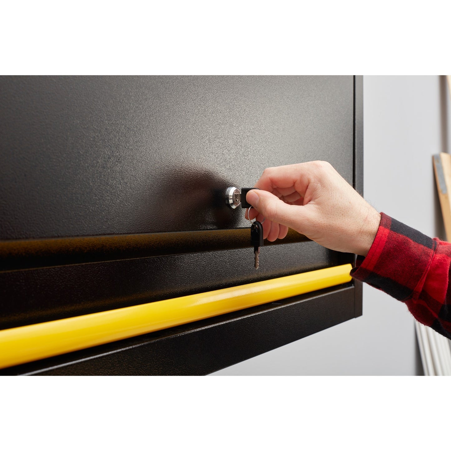 Stanley wandkast 1 deur rta gereedschapkast (zwart geel)