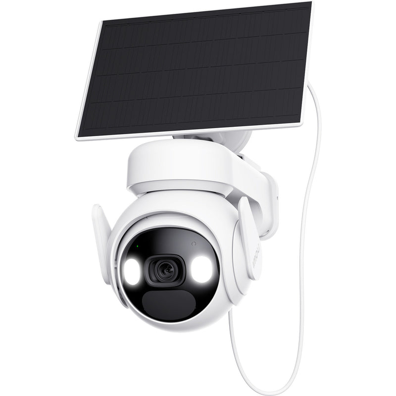 Imou cell pt met zonnepaneel beveiligingscamera (wit, 100% draadloos)