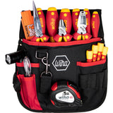 Wiha gereedschapset elektricien gereedschapsset (rood geel, assorti, 18-dlg. incl. heuptas) - afbeelding 1