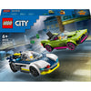 Lego politiewagen en snelle autoachtervolging - 60415