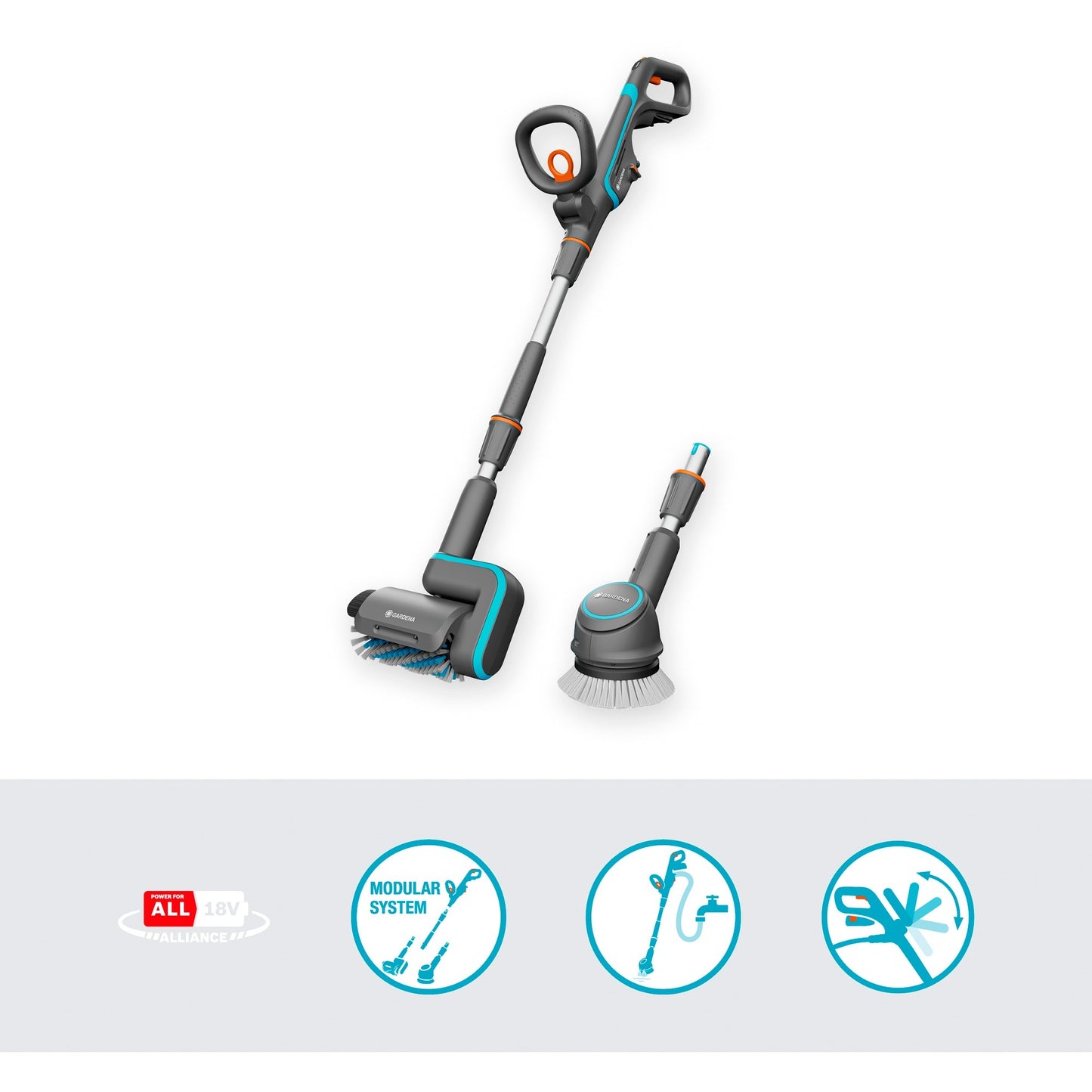 Gardena multireiniger aquabrush universal solo